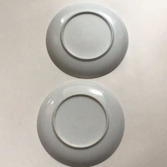 Set of Two 7” Salad Plates Vegetable Theme Carrot and Artichoke Plates - Picture 6 of 6